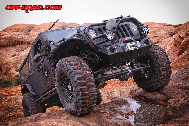 VWerks JK-8 Recon--whether it be crawling trails, hunting or preparing for the zombie apocalypse, this rig has it covered.