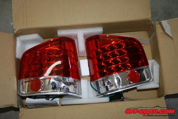 The Anzo LED taillights, which are available for several different models and makes, come two in a box and are so easy to install theres no instruction sheet.