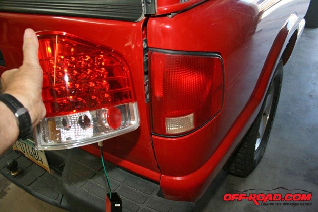 The Anzo LEDs are so much better looking than the OEM taillights.