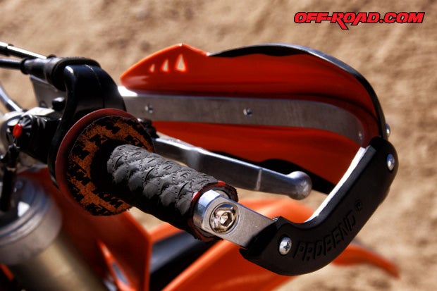 The Cycra Racing Probend Bar has a patented curve design that provides an added safety featureeasy escape for your money makers in the event of a crash. 