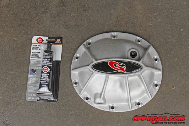 The stock differential covers are getting replaced with new G2 aluminum covers. These covers will not only provide additional protection from impact, but they are also designed to help cool the gear oil for extended bearing life. Included with the differential cover are new bolts and instant silicone gasket.