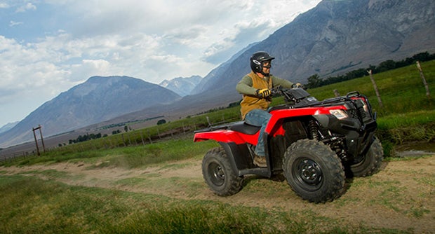 Honda brought new styling, a new chassis and suspension to the 2014 Rancher lineup.