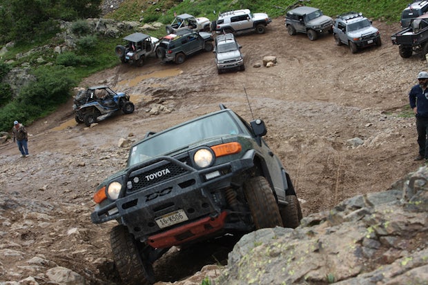 Its still heavy on the FJ Cruisers, so fear not. Trails like Poughkeepsie augment the Lets watch supportiveness of the event  everyone wants to drive home.
