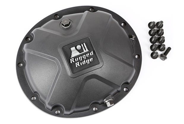 This heavy-duty differential cover from Rugged Ridge is designed to protect your differential and all its working parts for as long as you own your vehicle. These indestructible covers have been 44-caliber testedif they can take a bullet at point-blank range, then they can handle all of the abuse that the trails have to offer.