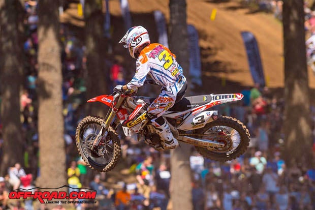 Eli Tomac was in the mix again at Washougal, earning second to finish between the two points-leading KTM riders. 