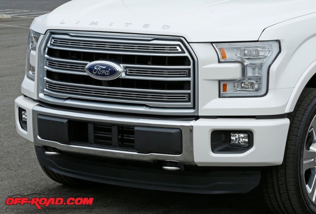A unique grille and Limited lettering gives Ford's new trim its own unique look. 