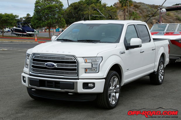 Ford's new 2016 F-150 Limited will be its flagship truck for next year.