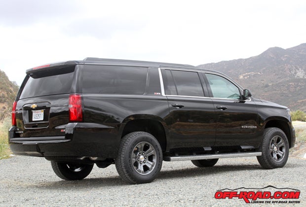 We like the exterior and interior styling on the 2015 Suburban. Chevy has manged to create a family-style SUV that's both tough on the outside yet comfortable on the inside. 