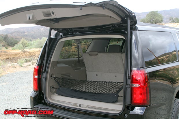 The rear cargo area features keyless entry via the key fob, and closing the hatch is as easy as moving a sliding a foot under the rear fascia sensor. 