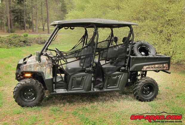 Our 2013 Polaris Ranger Crew 800 needed a little extra clearance for the trails. 